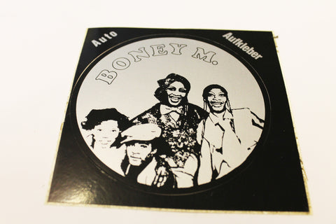 Boney M. Vintage Sticker