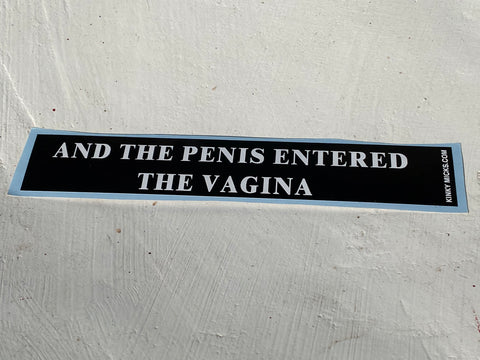 AND THE PENIS ENTERED THE VAGINA script