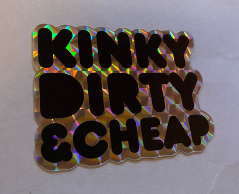 Kinky Dirty Cheap Glitter Shiny